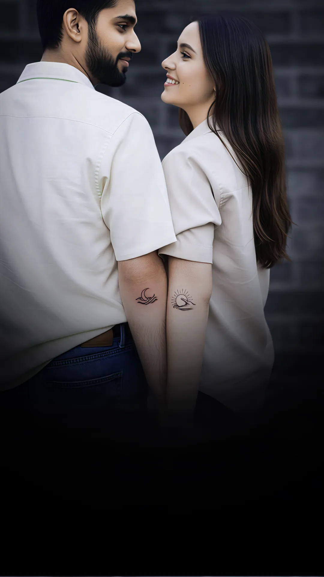 Couple Tattoos by Kingleo Tattooz