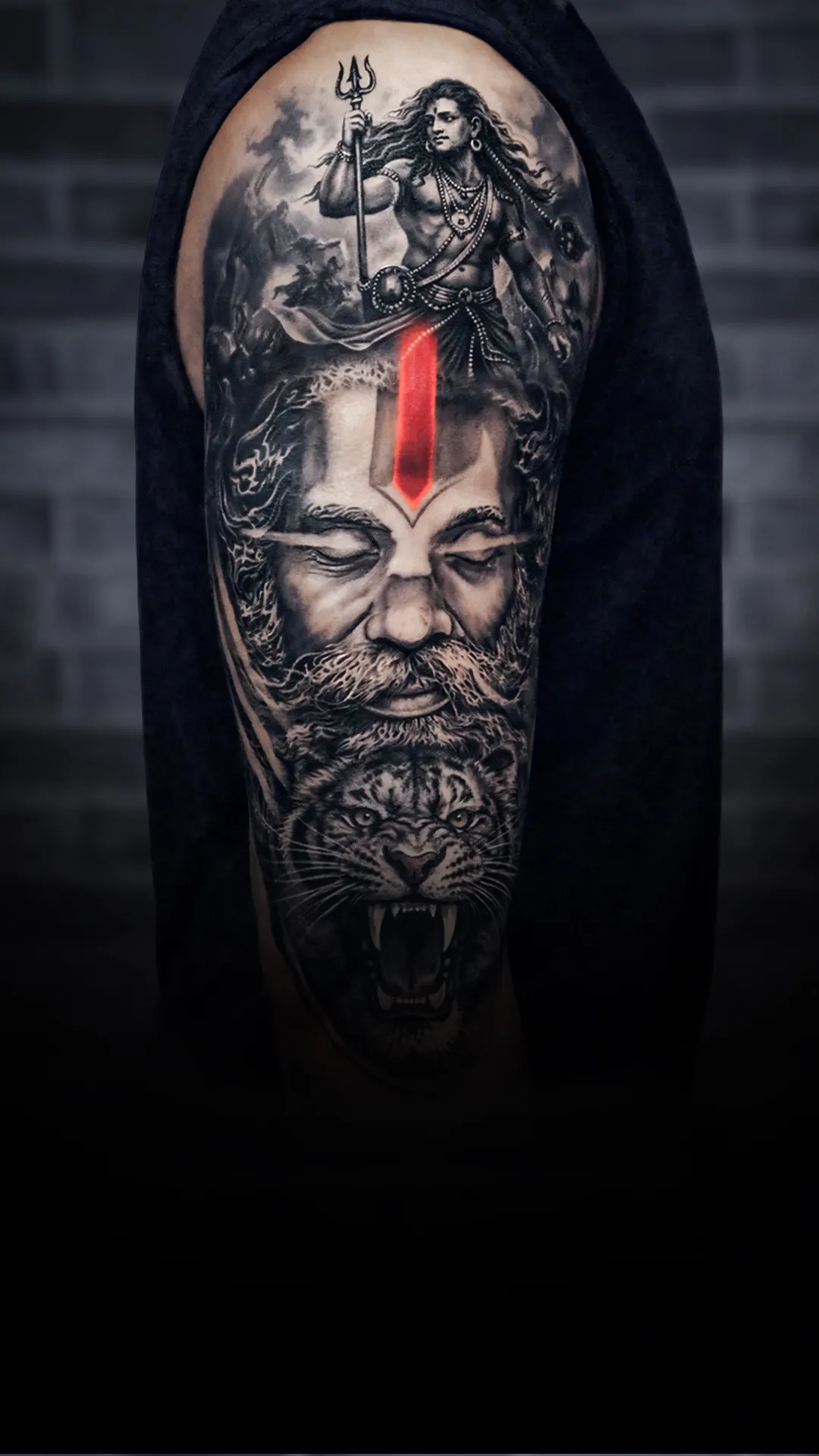 Lord Shiva Tattoos by Kingleo Tattooz