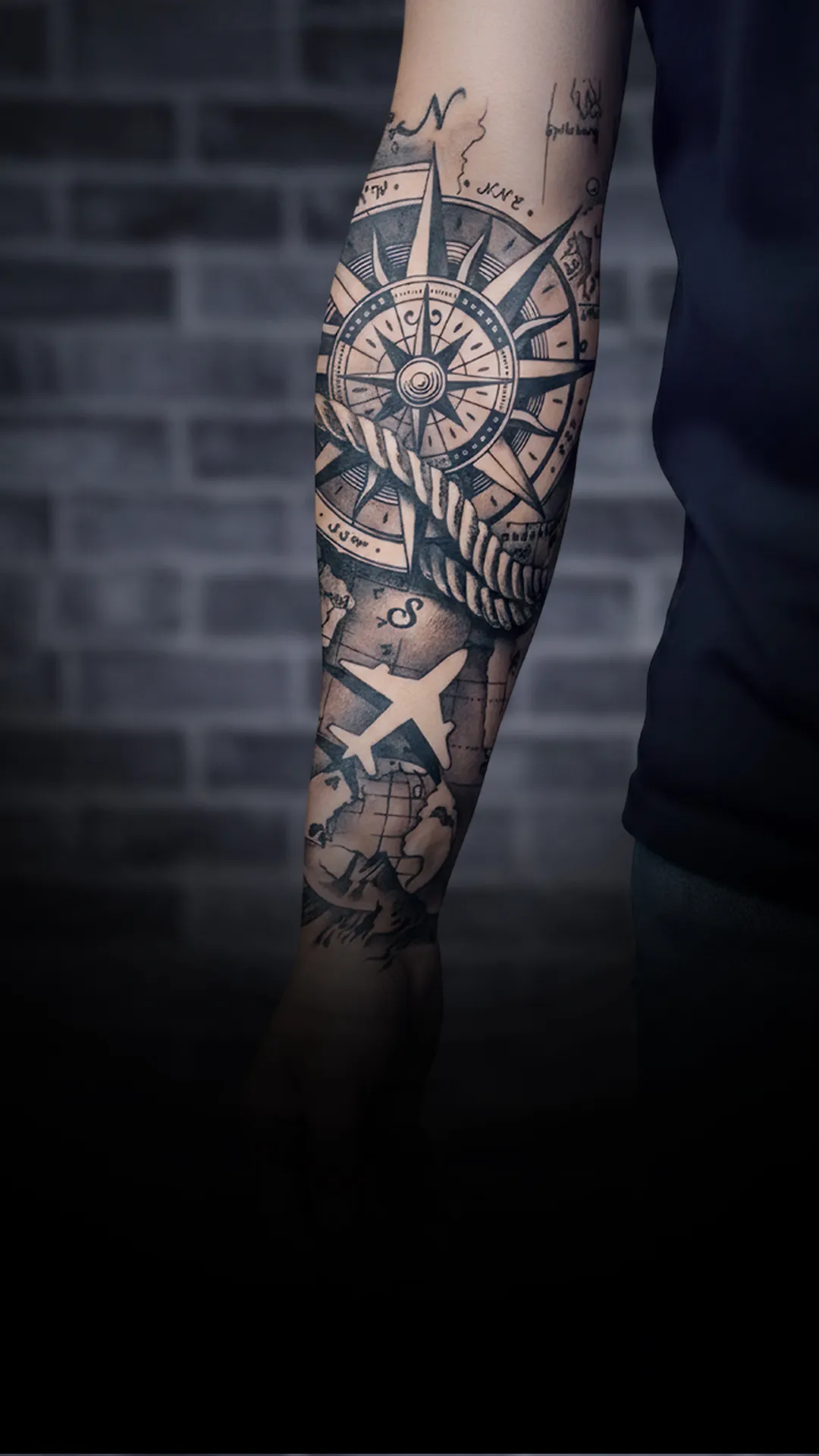 Travel Tattoos by Kingleo Tattooz