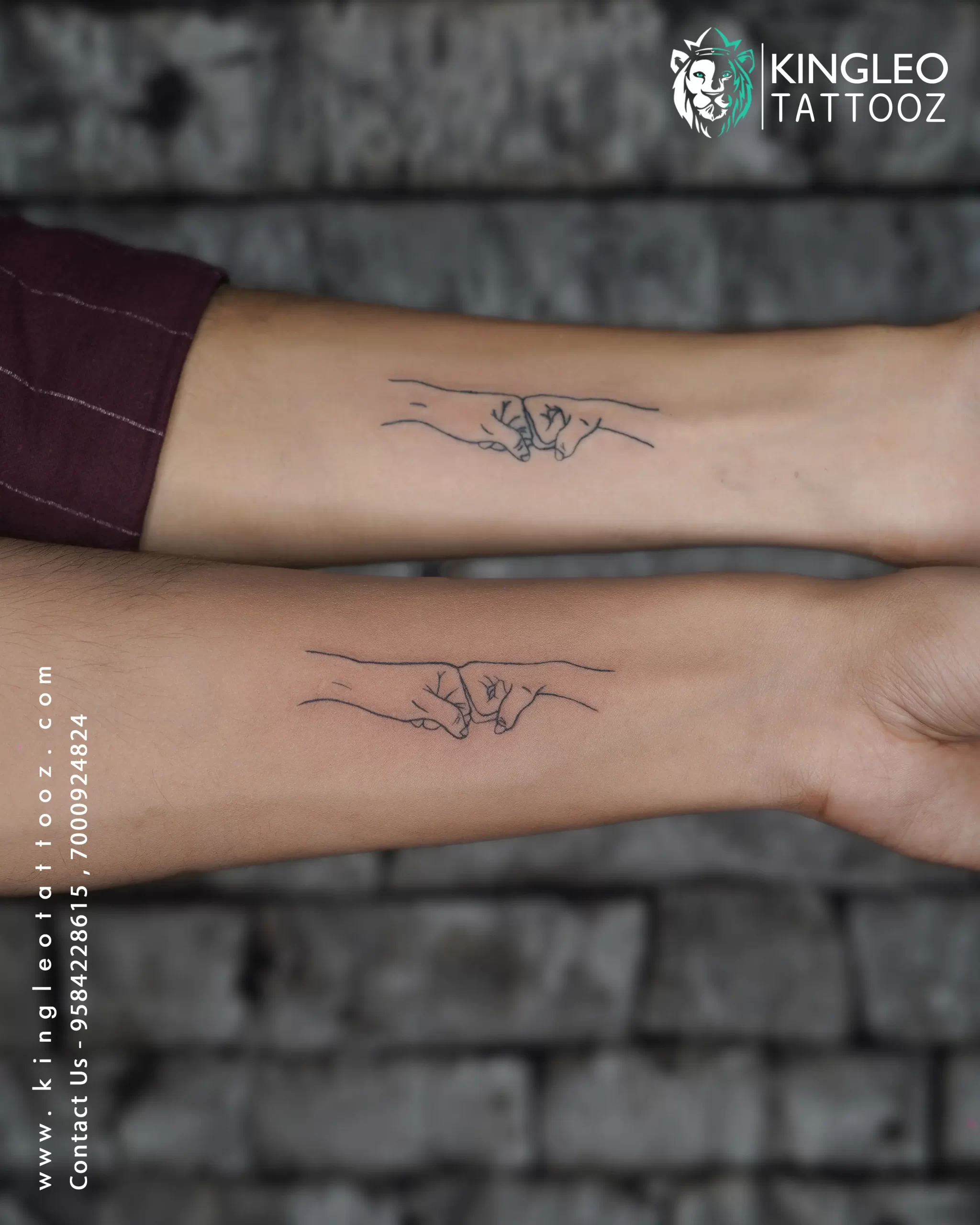 Matching tattoos done by Léo Mayer based out of Hawaii, done in Chicago : r/ tattoos