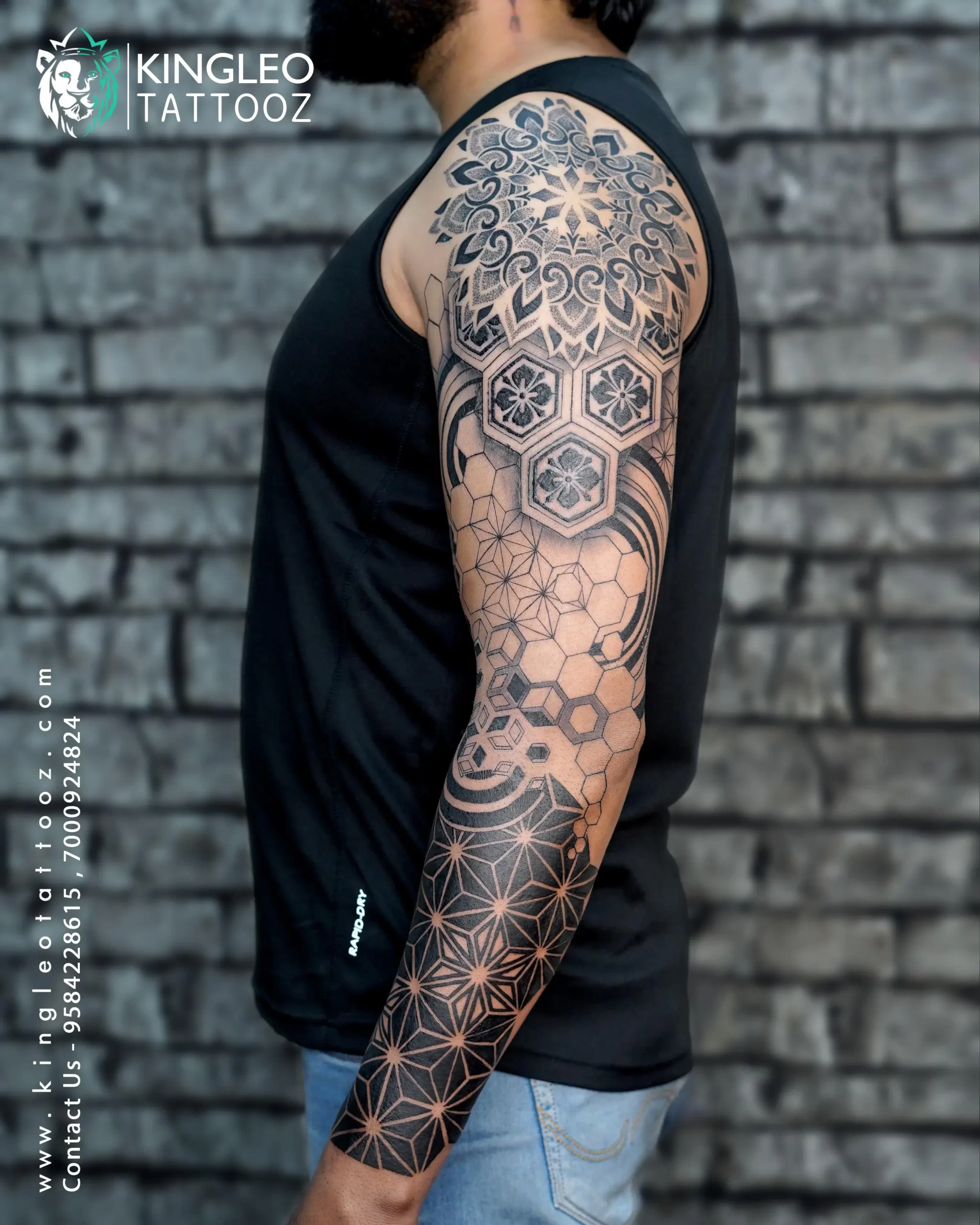 Mndla+Trybal+geometric tattoo (2)
