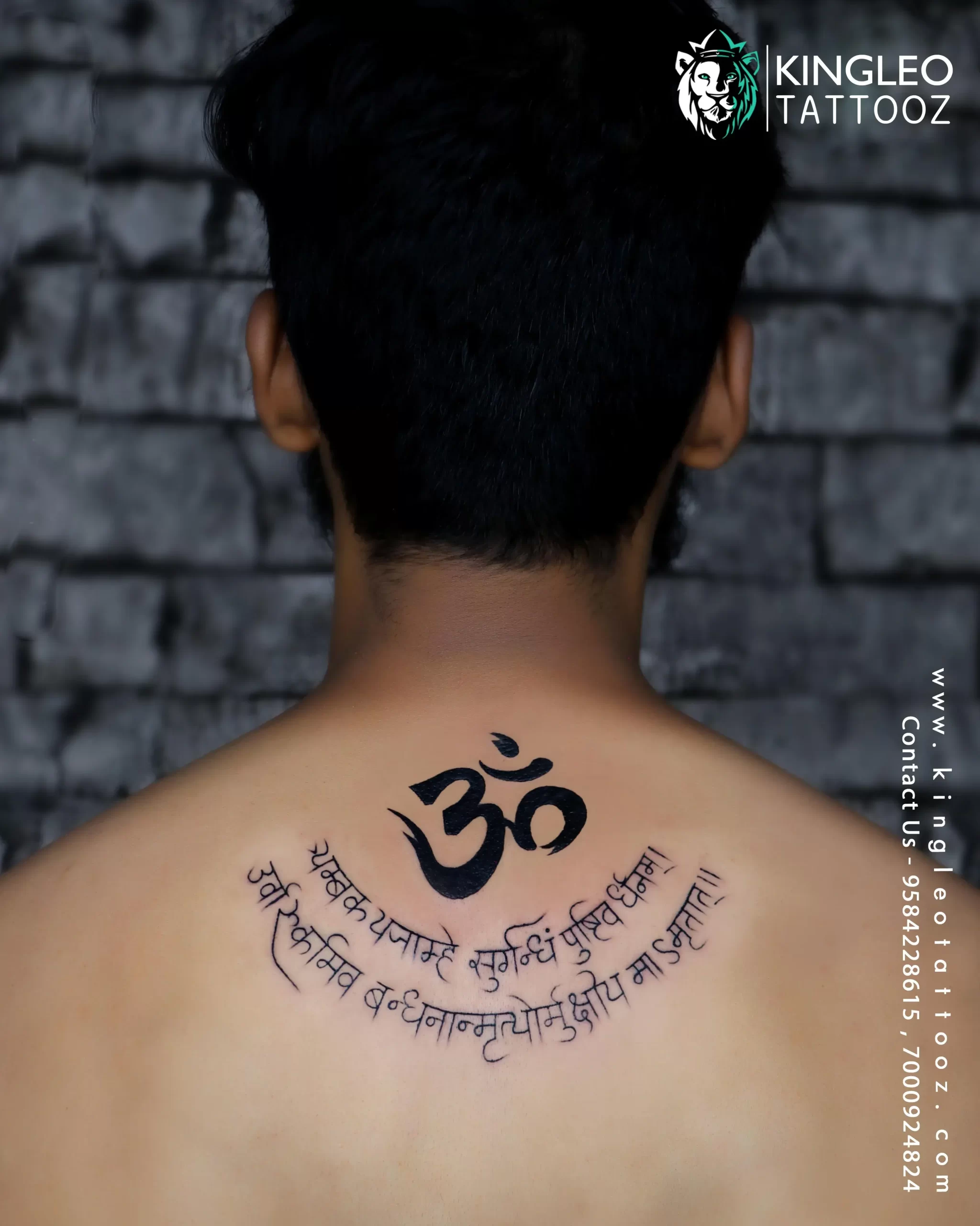 Om tattoo,maha mrityunjaya mantra,shiva tattoo,angle tattoo,tattoo,name  tattoo - YouTube