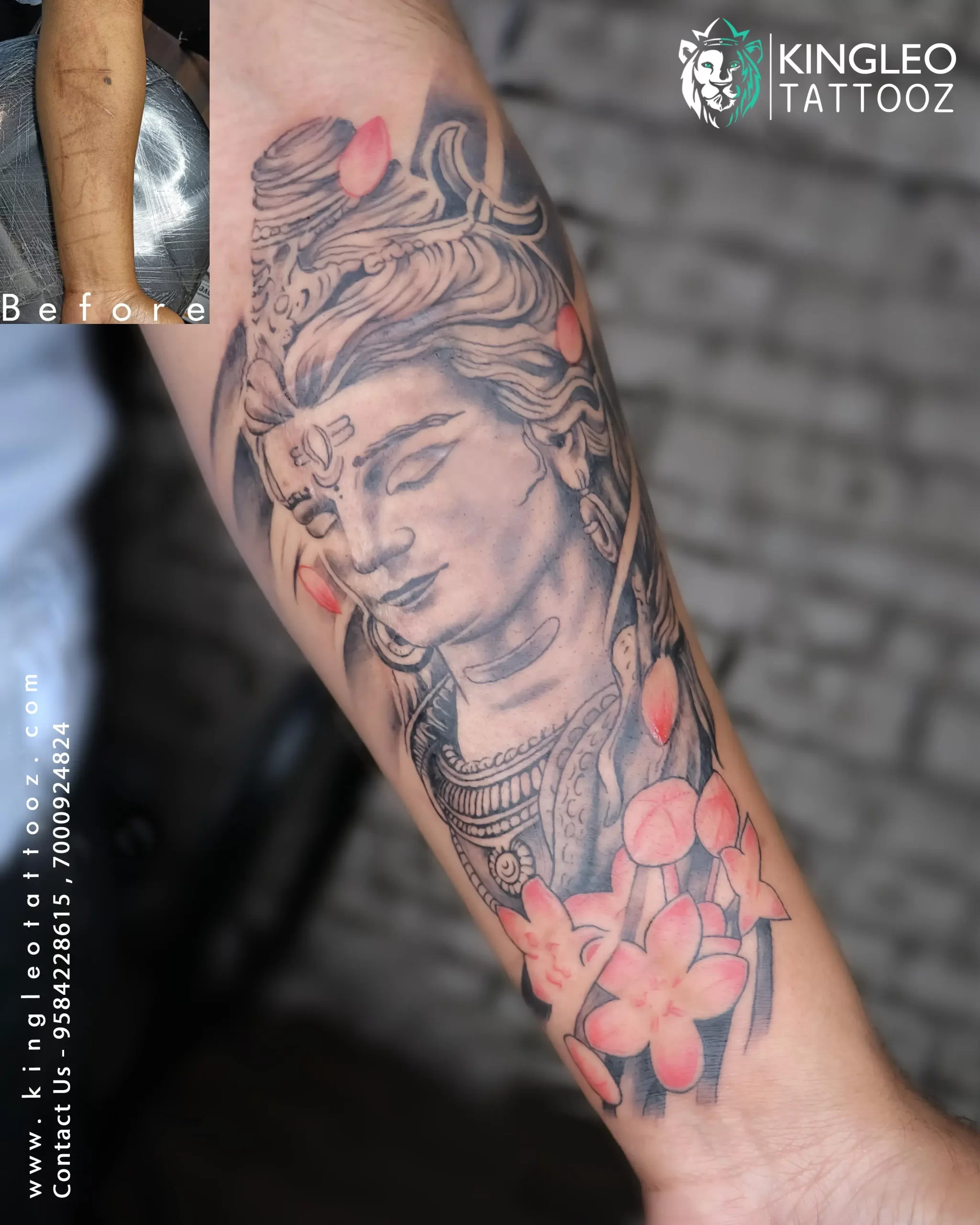 Shiva tattoo created by Illuminati studio. #shiva #tattoo #realism #inked  #om #hindu #illuminati #holycow #nandi #art #design #trishul… | Instagram