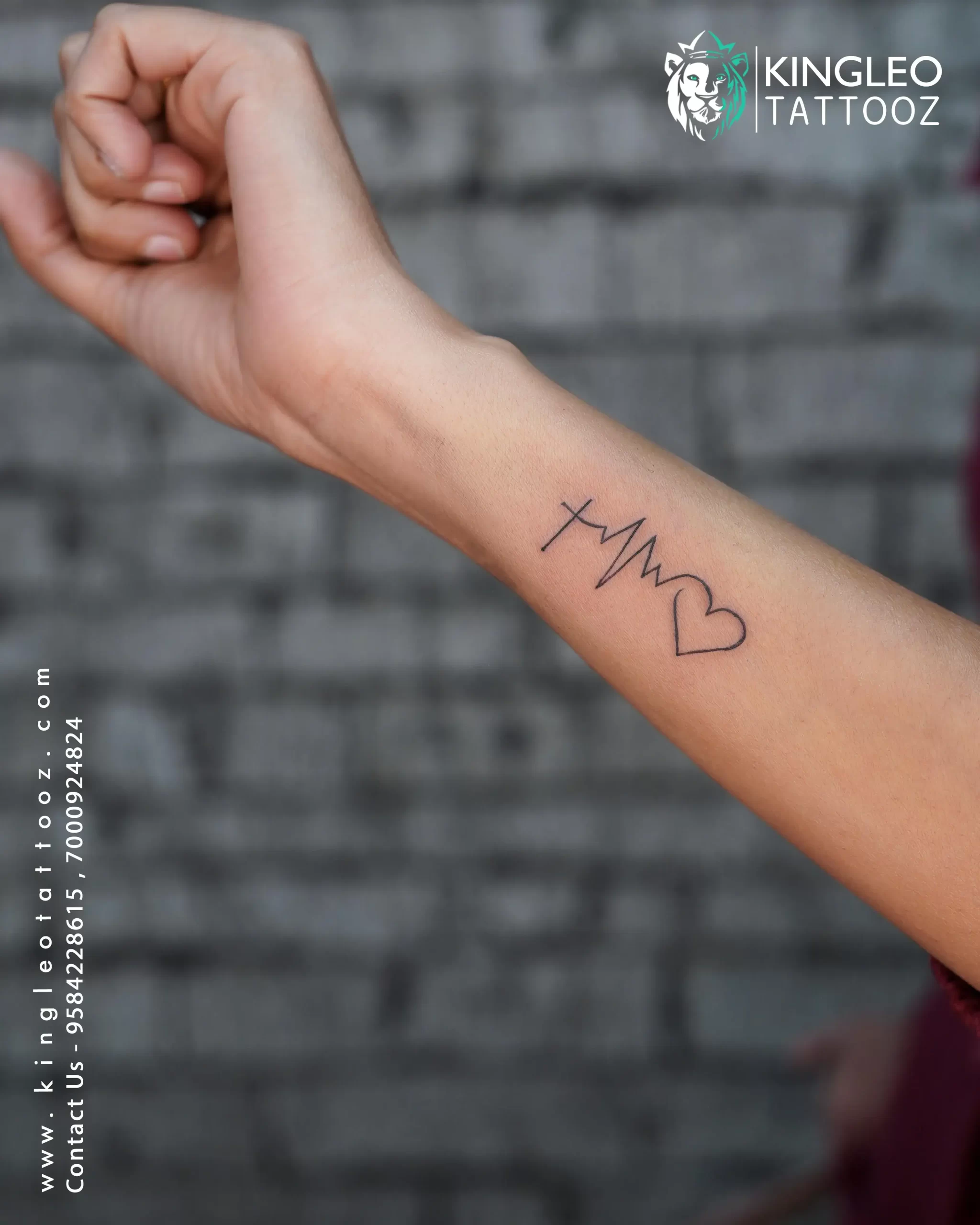Heartbeat Tattoo ideas #singhtattooz📍 #loveuall #tattooartist #thaip... |  TikTok