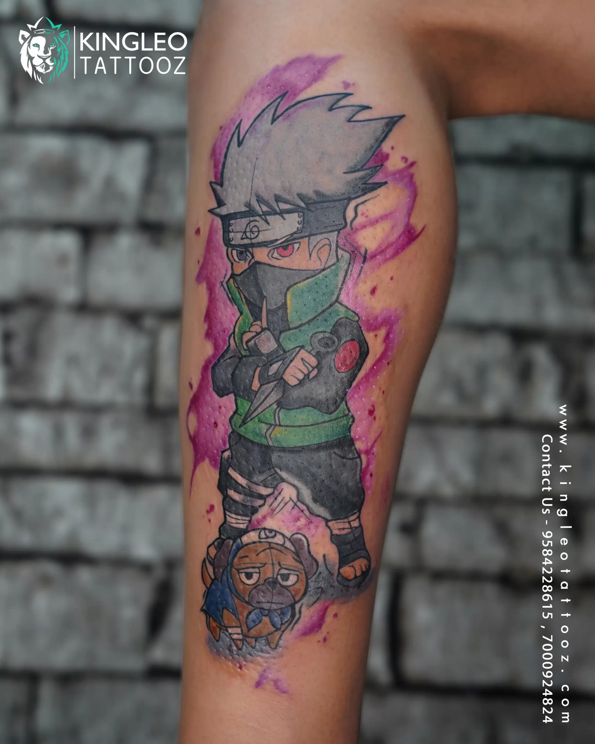Black Armor Tattoo Studio - #kakashi #kakashiedit #kakashitattoo #naruto  #narutoart #narutotattoo #animeink #animetattoo Done by Travis | Facebook