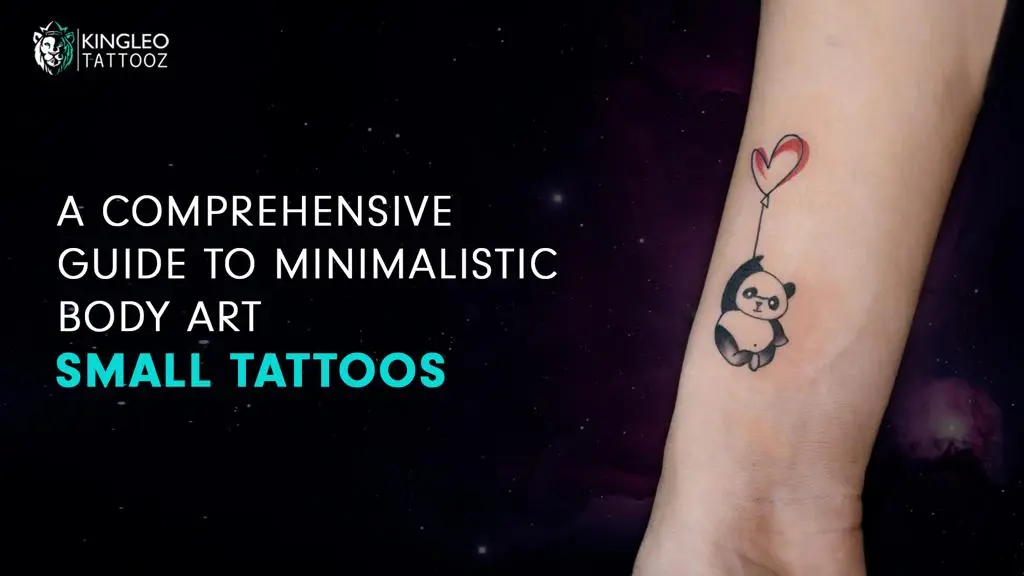 Illustration of various small tattoos, a comprehensive guide to minimalistic body art